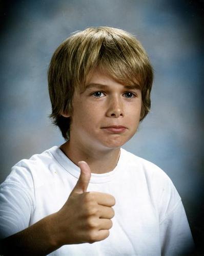 High Quality thumbs up kid Blank Meme Template