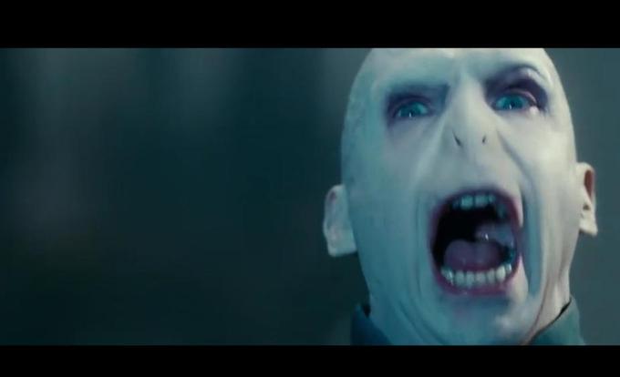High Quality Voldemort scream Blank Meme Template