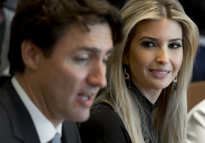 Ivanka Trudeau Blank Meme Template