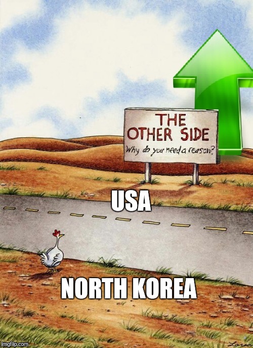 USA NORTH KOREA | made w/ Imgflip meme maker