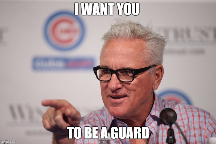 JoeCubs2 | I WANT YOU; TO BE A GUARD | image tagged in joecubs2 | made w/ Imgflip meme maker