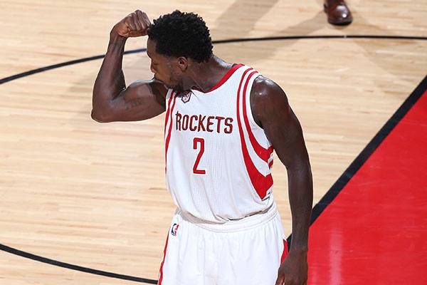 High Quality Patrick Beverley flexing Blank Meme Template