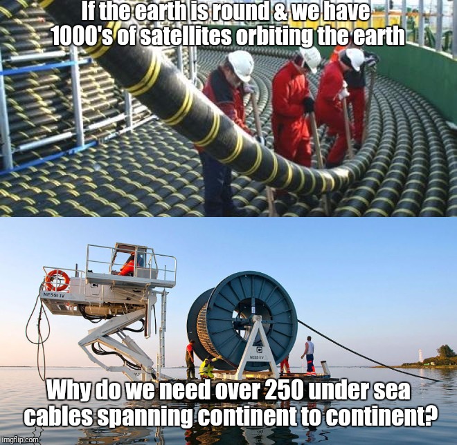 Image result for underground sea cables meme