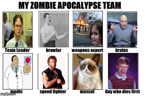 Who's your Zombie Week team?  | image tagged in zombie team,radiation zombie week,zombie week,bacon | made w/ Imgflip meme maker