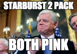 Success John Larson | STARBURST 2 PACK; BOTH PINK | image tagged in success | made w/ Imgflip meme maker