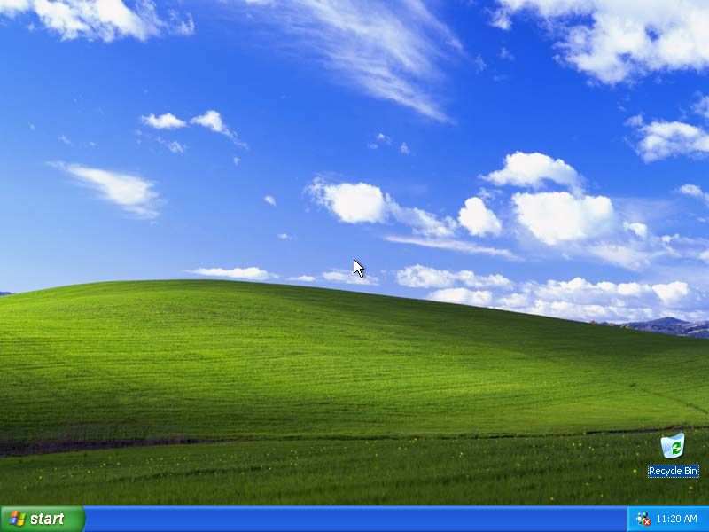 Windows XP Blank Meme Template