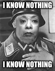 Loretta knows nothing | I KNOW NOTHING I KNOW NOTHING | image tagged in loretta knows nothing | made w/ Imgflip meme maker