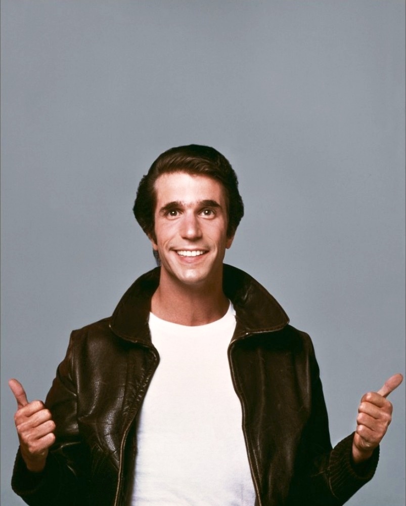 The Fonz approves Blank Meme Template