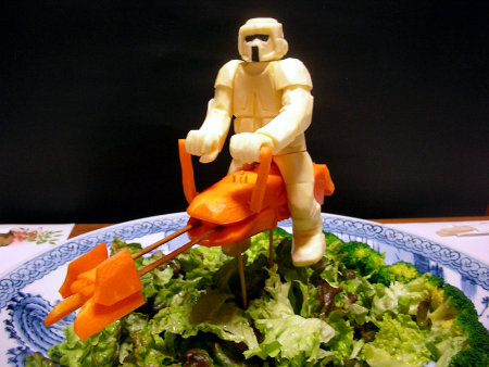 High Quality star wars salad Blank Meme Template