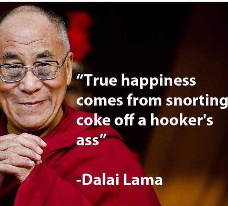 Dali Lama Hooker Blank Meme Template