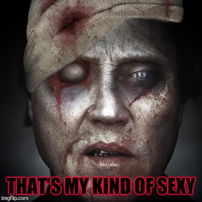Zombie Christopher Walken | THAT'S MY KIND OF SEXY | image tagged in zombie christopher walken | made w/ Imgflip meme maker