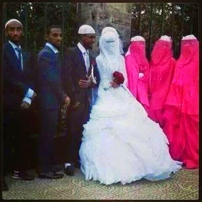 Burka Wedding Blank Meme Template