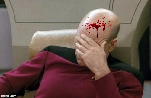 Captain Picard Facepalm Meme | image tagged in memes,captain picard facepalm | made w/ Imgflip meme maker