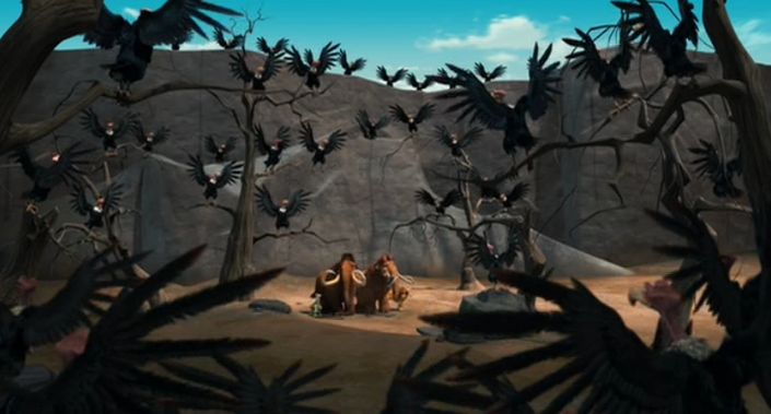 High Quality Ice Age Vultures Blank Meme Template