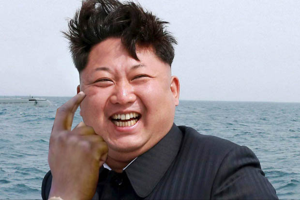 High Quality Kim Jong Un roll safe Blank Meme Template