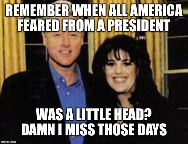 REMEMBER WHEN ALL AMERICA FEARED FROM A PRESIDENT WAS A LITTLE HEAD? DAMN I MISS THOSE DAYS | made w/ Imgflip meme maker
