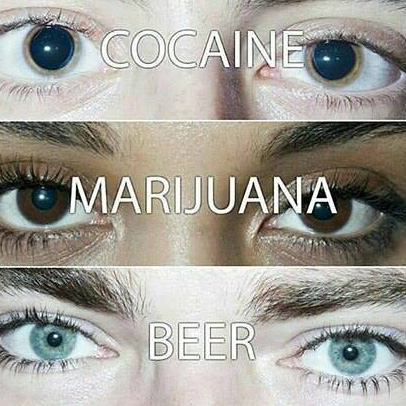 Drug eyes Blank Meme Template