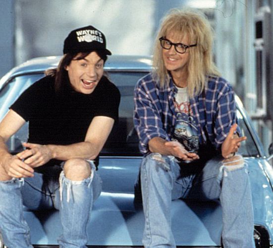 Waynes World Blank Meme Template