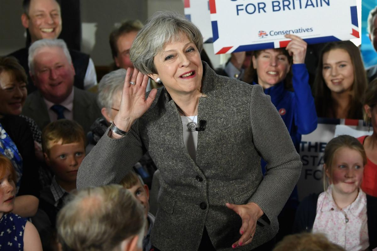 High Quality Theresa May Blank Meme Template