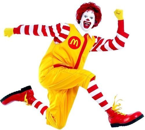 High Quality Happy Birthday Ronald McDonald Blank Meme Template