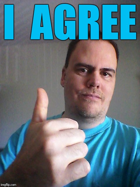 Thumbs up | I  AGREE | image tagged in thumbs up | made w/ Imgflip meme maker