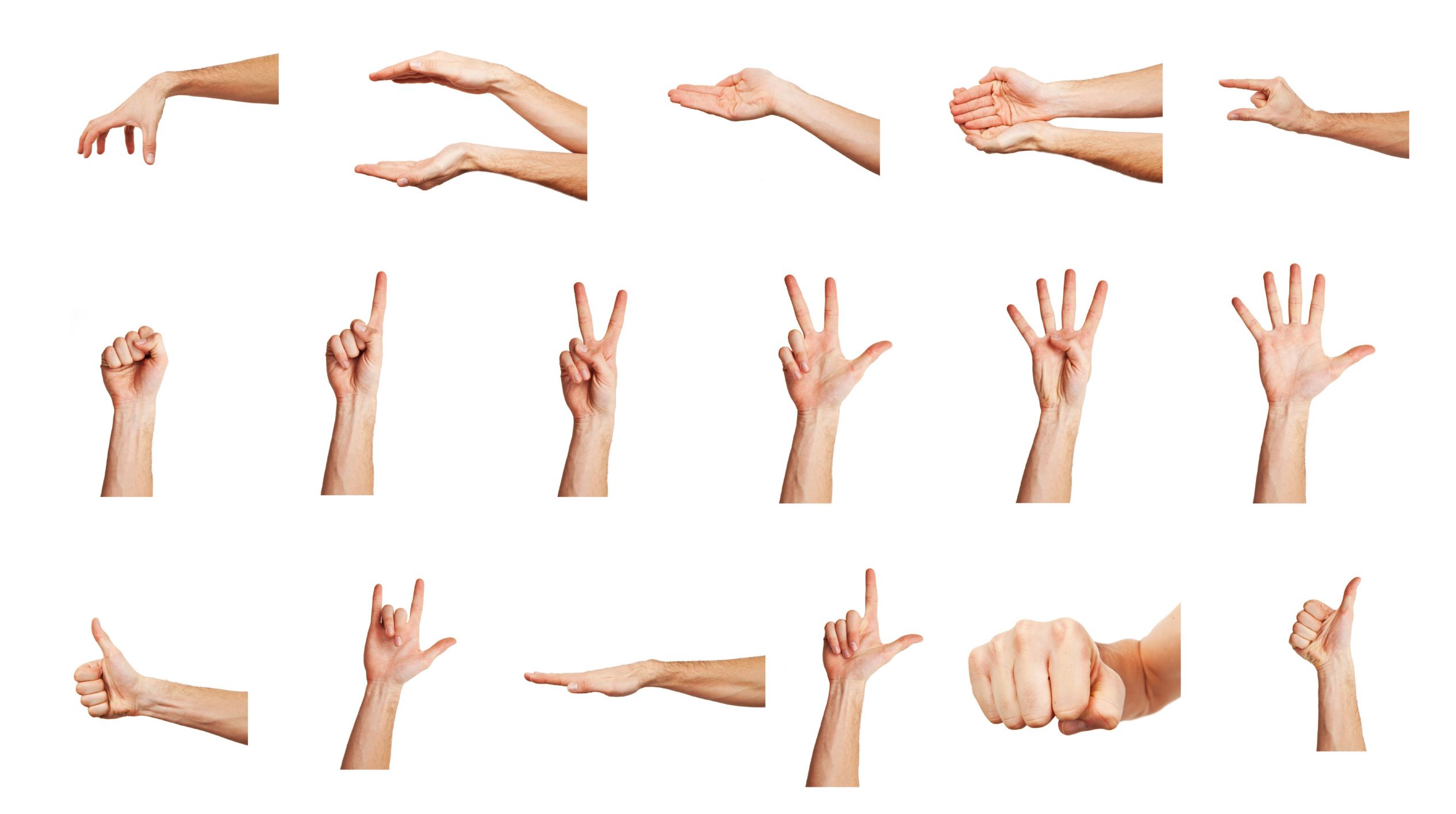 Hand Gestures Blank Meme Template