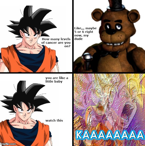 Layers of Cancer | image tagged in memes,dragonball | made w/ Imgflip meme maker