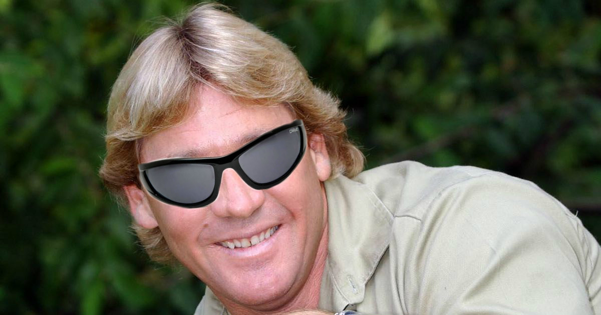 High Quality Steve Irwin Blank Meme Template