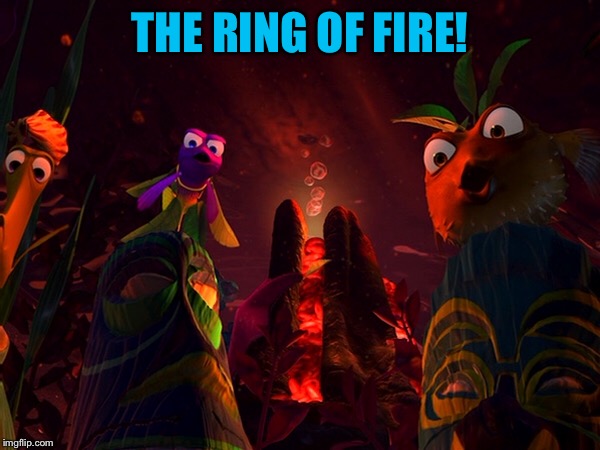 THE RING OF FIRE! | made w/ Imgflip meme maker
