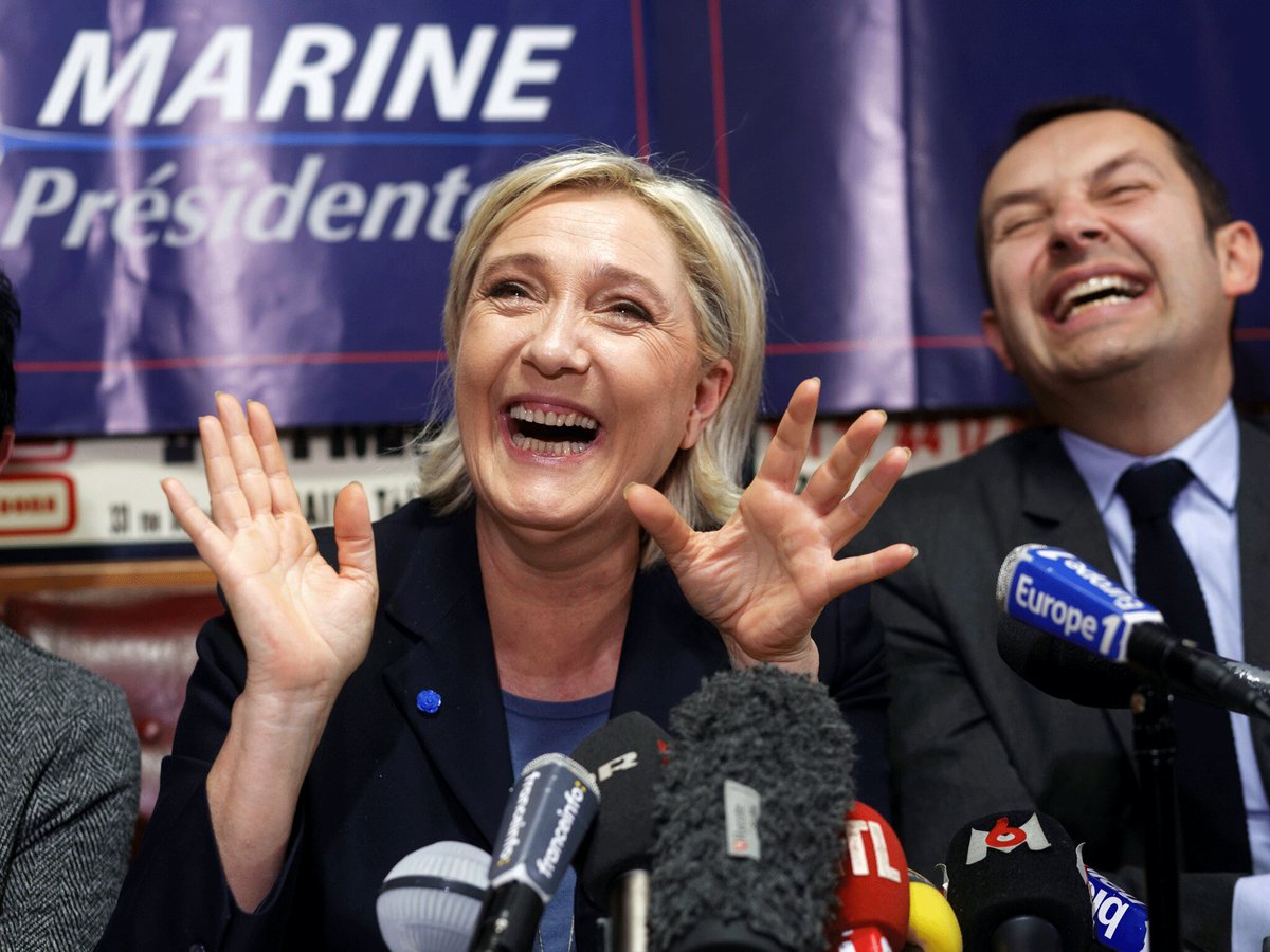 LE PEN Blank Meme Template