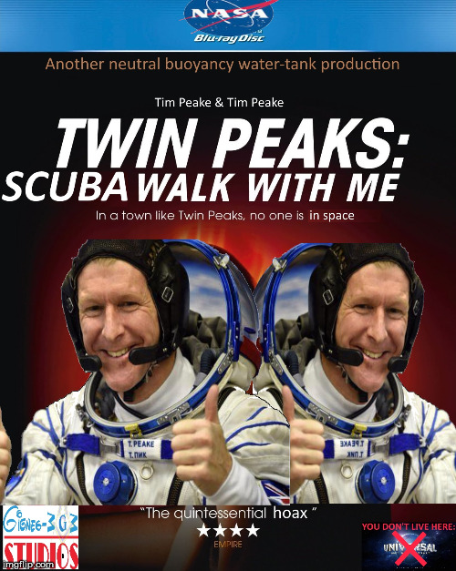 Spacewalks | image tagged in spacewalks,fake,water,nasa,space,fakery | made w/ Imgflip meme maker