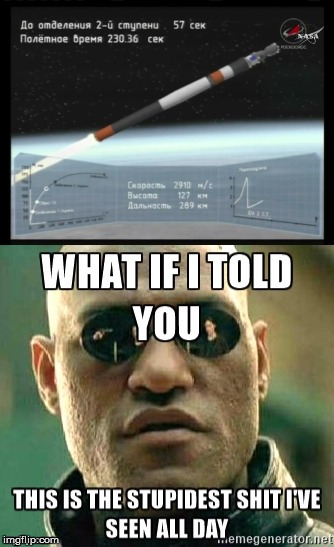What if I told you | image tagged in cgi,bullshit,faked,space,rockets | made w/ Imgflip meme maker