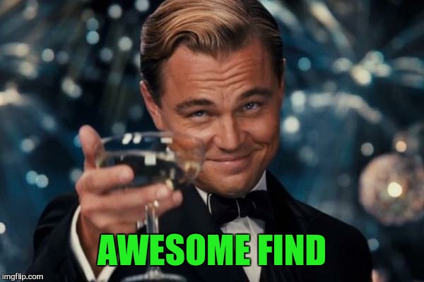 Leonardo Dicaprio Cheers Meme | AWESOME FIND | image tagged in memes,leonardo dicaprio cheers | made w/ Imgflip meme maker