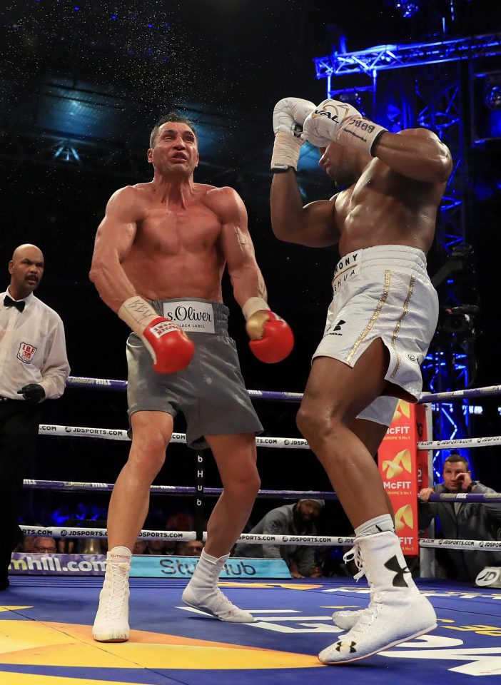 Anthony Joshua Uppercut Blank Meme Template