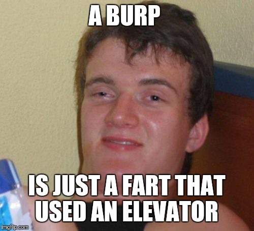 *presses P button on panel* | A BURP; IS JUST A FART THAT USED AN ELEVATOR | image tagged in memes,10 guy | made w/ Imgflip meme maker