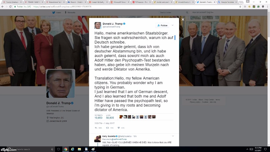 Trump is going to be dictator and i found evidence. COLD HARD EVIDENCE | made w/ Imgflip meme maker
