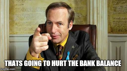 jim | THATS GOING TO HURT THE BANK BALANCE | image tagged in jim | made w/ Imgflip meme maker