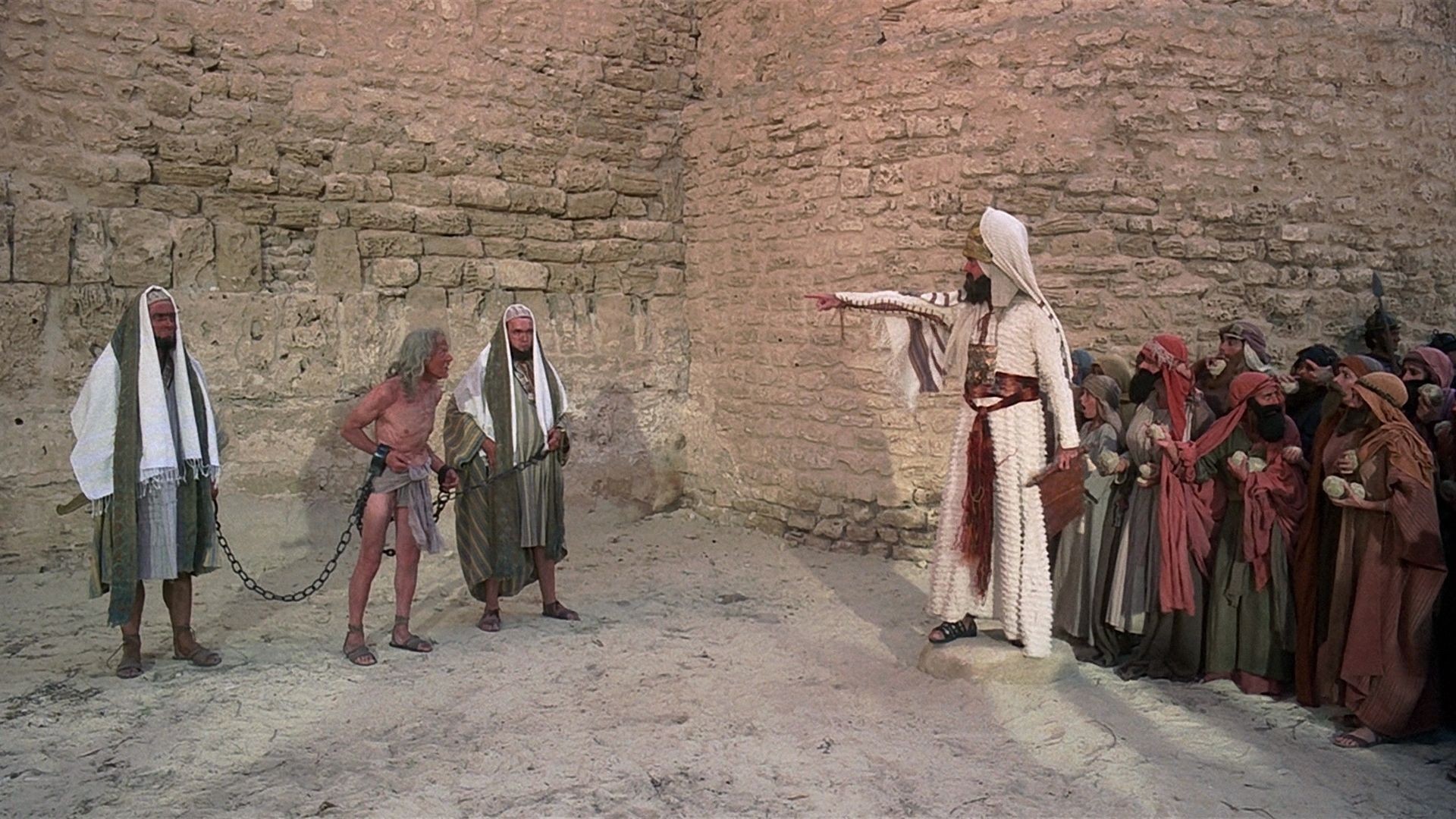 Life of Brian - Stoning Blank Meme Template