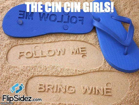 wine | THE CIN CIN GIRLS! | image tagged in wine | made w/ Imgflip meme maker