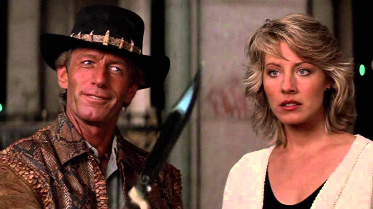 Crocodile Dundee That's a Knife Blank Meme Template