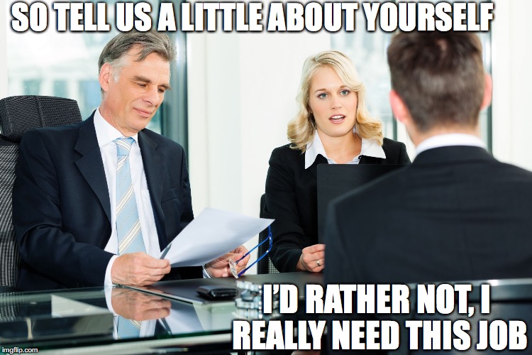 job interview - Imgflip