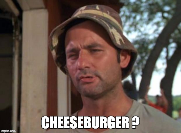 So I Got That Goin For Me Which Is Nice Meme | CHEESEBURGER ? | image tagged in memes,so i got that goin for me which is nice | made w/ Imgflip meme maker