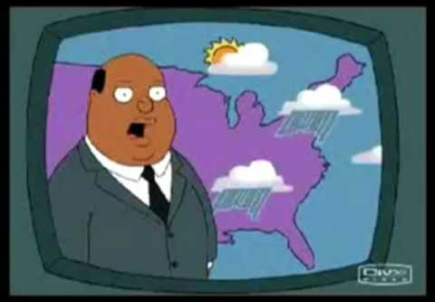 High Quality weather man family guy Blank Meme Template
