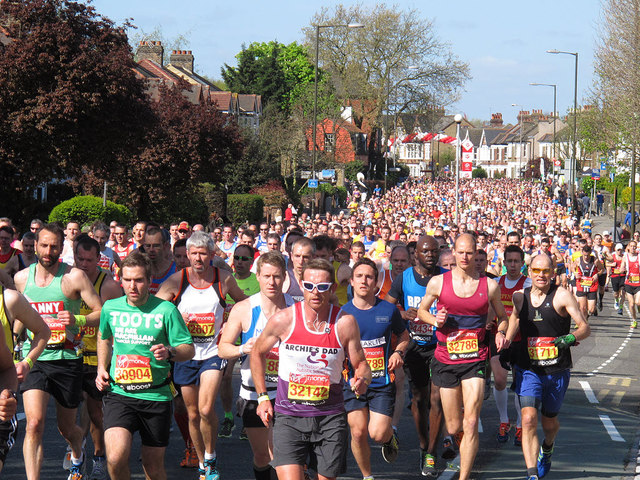 London Marathon Blank Meme Template