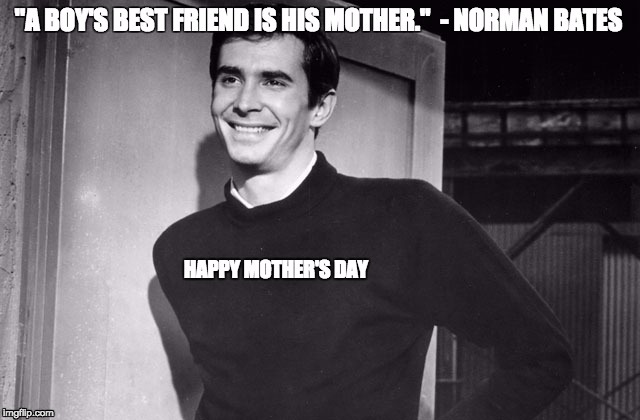Mother's Day Psycho | image tagged in mother's day psycho | made w/ Imgflip meme maker