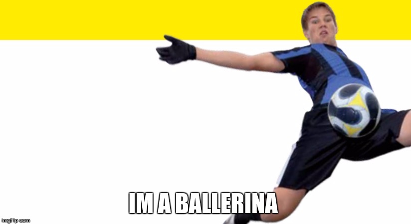 IM A BALLERINA | image tagged in sports,dance | made w/ Imgflip meme maker
