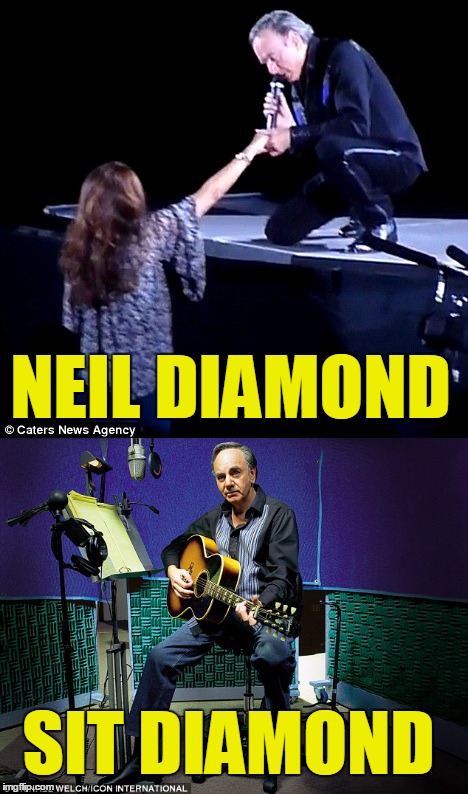 NEIL DIAMOND SIT DIAMOND | made w/ Imgflip meme maker