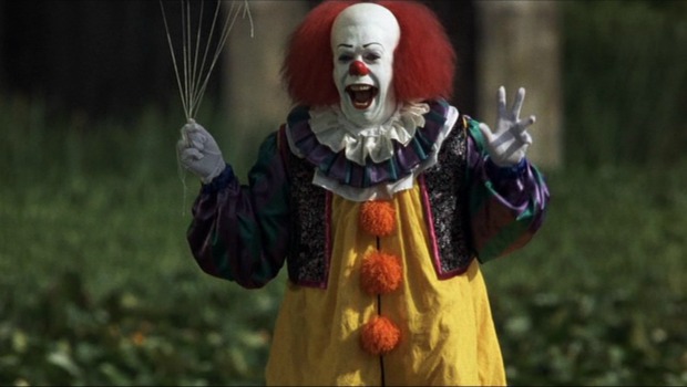 Pennywise waving balloons Blank Meme Template