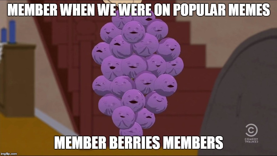 Member Berries Meme | MEMBER WHEN WE WERE ON POPULAR MEMES; MEMBER BERRIES MEMBERS | image tagged in memes,member berries | made w/ Imgflip meme maker