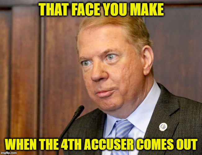 But it's ok, it's Seattle | THAT FACE YOU MAKE; WHEN THE 4TH ACCUSER COMES OUT | image tagged in memes,vote democrat,head up ass,ass hat,damn fugly,stupid liberals | made w/ Imgflip meme maker
